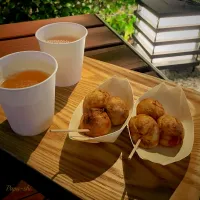 たこ焼きとクラフトビール
