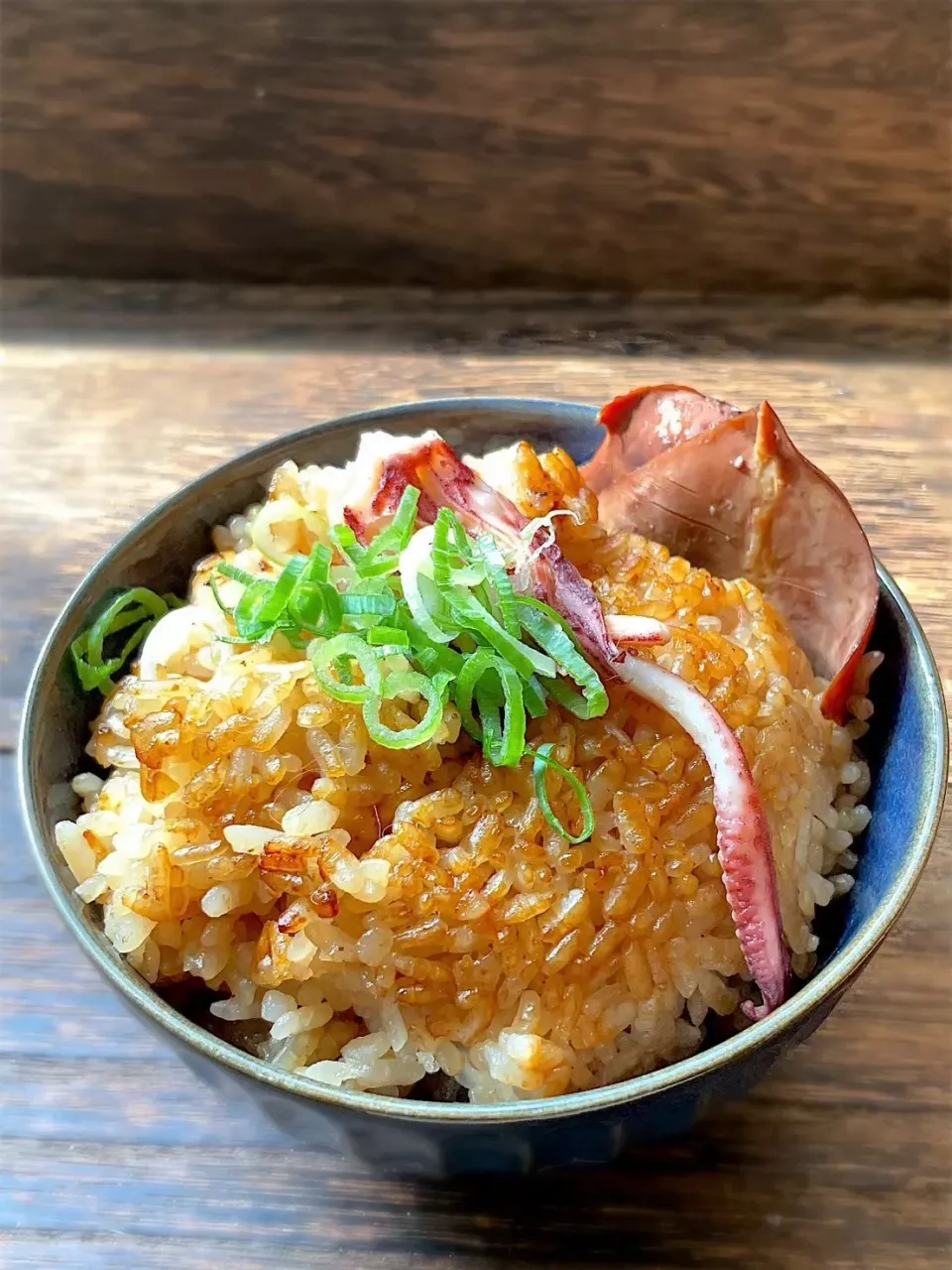 イカ釣り🦑アカイカの炊き込みご飯|9421beruさん