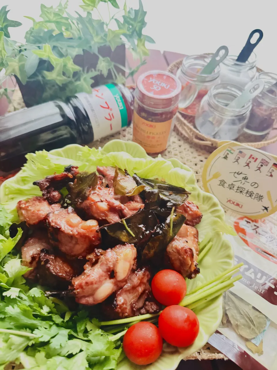 豚バラナンコツの唐揚げ、レモングラスとライムリーフナンプラー味❣️|🌺🌺Foodie🌺🌺さん