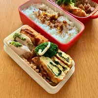 コロッケ&バジルチキン弁当|gentle___moonさん