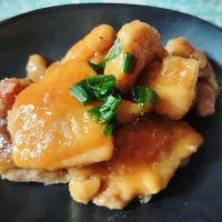 ピリ辛揚げ焼きチキン| アリーナ香貫くんさん