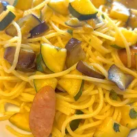 ウインナーと夏野菜の和風スパゲティ|masaさん