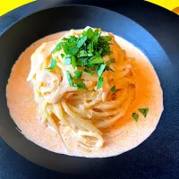 蟹クリームパスタ|楓さん