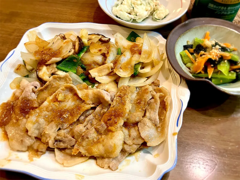 豚肉の生姜焼き|リフルシャッフルさん