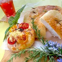 フォカッチャ焼きました|サミカさん
