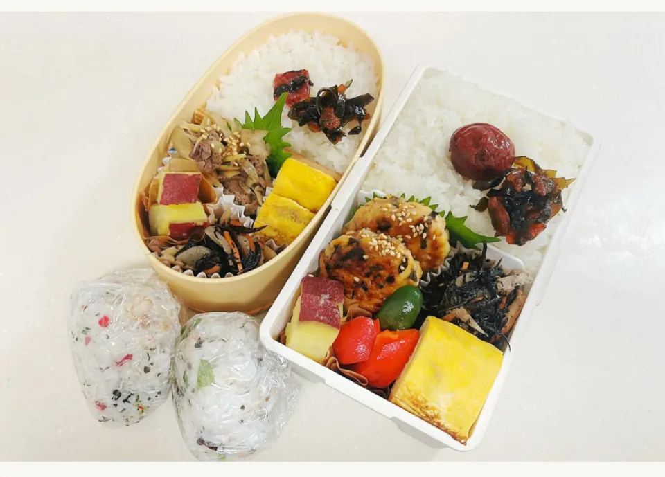 いつも弁当&高1男子弁当☆補食おにぎりもあるよ|ペイたさん