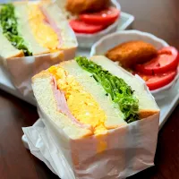 日曜定番 朝ごパン