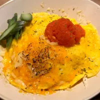 🍜ふわトロカルボ明太子まぜそば|toshi,I🍴さん