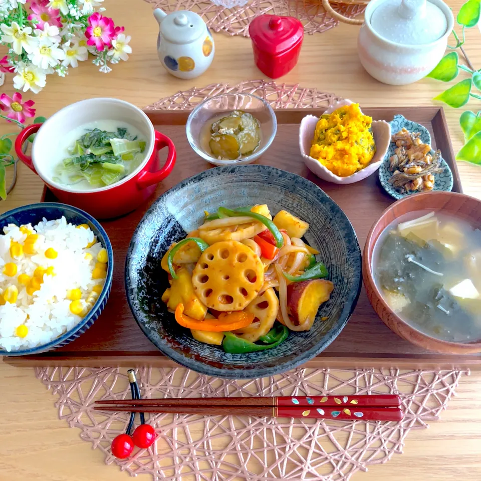 休日のお昼ごはん|@panna_cotta.703さん