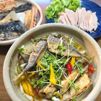 鯵の南蛮漬け・煮魚🌺