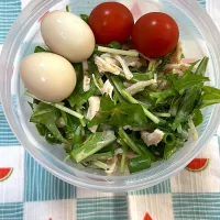 香味野菜の中華麺　ミニトマト　味付け卵|kaori_831さん
