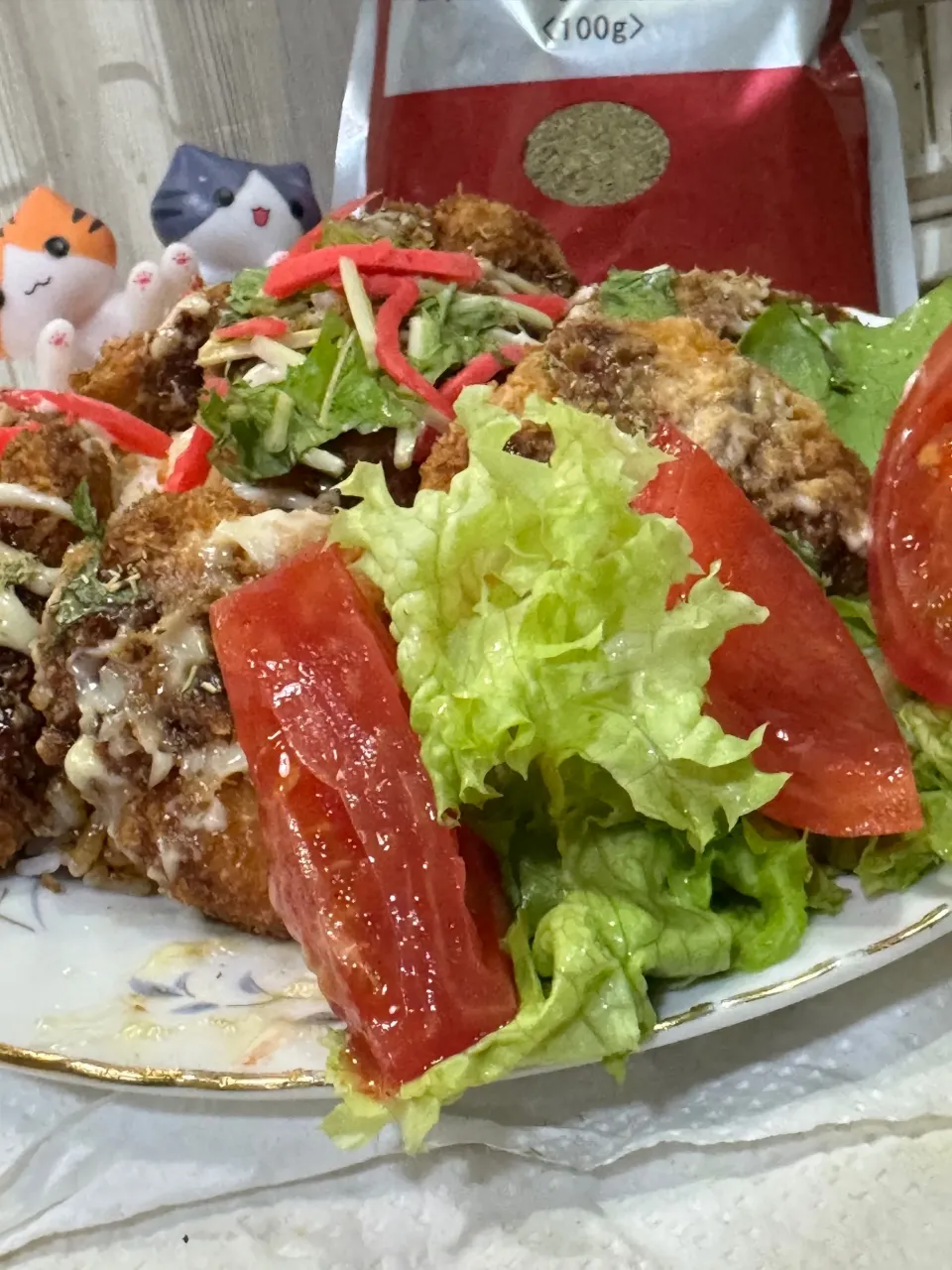 チキンソースカツ丼😋|🐧ペンギン2さん