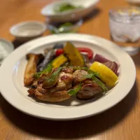 6/27の夕食　鶏と新鮮野菜のグリル| yoneさん