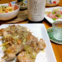 フライパンで焼き鳥〜でお家居酒屋風〜🏮|とまと🍅さん