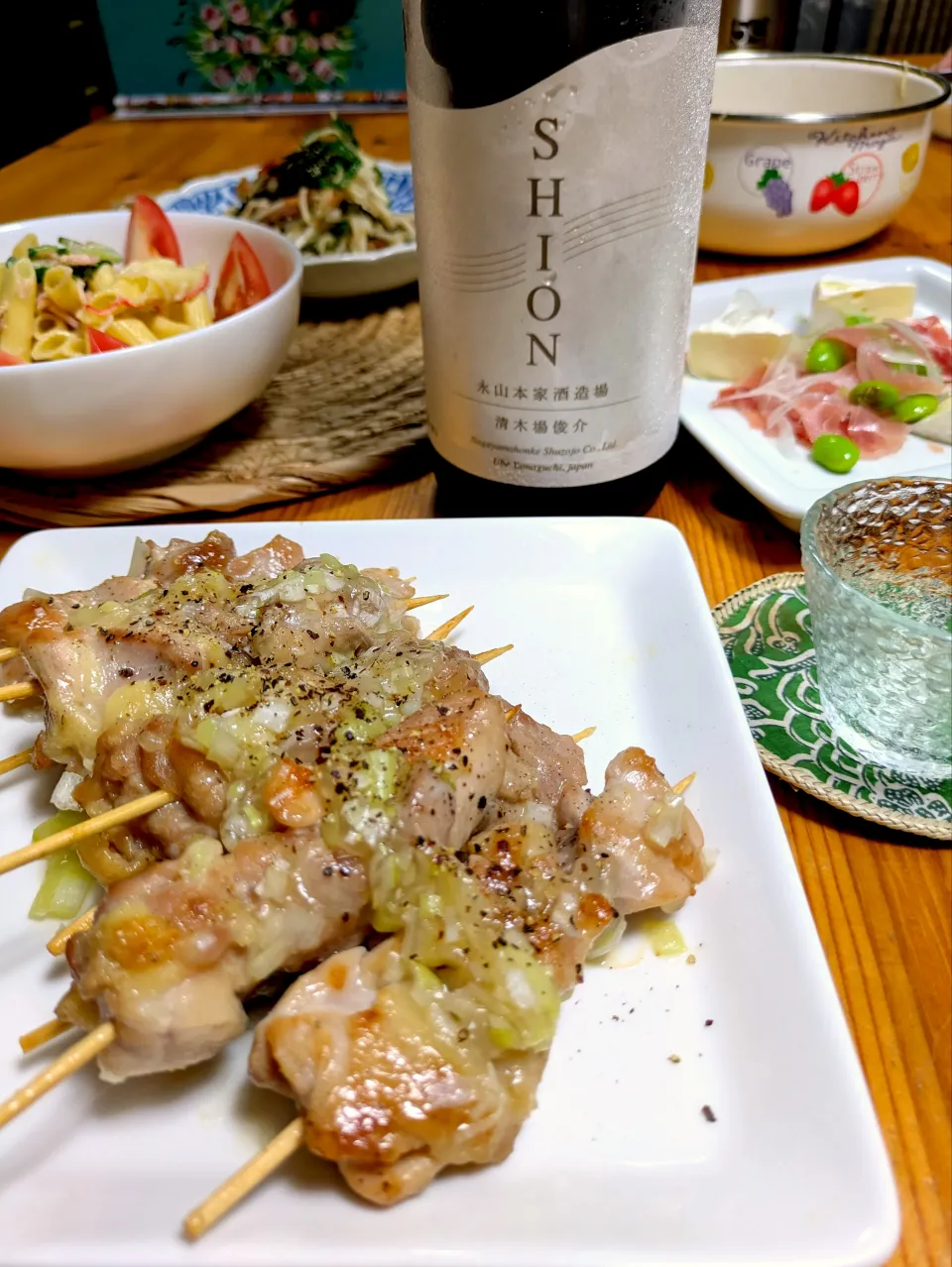 フライパンで焼き鳥〜でお家居酒屋風〜🏮|とまと🍅さん