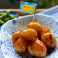 新じゃがの煮っころがし