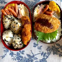 息子弁当and旦那弁当|nancyさん