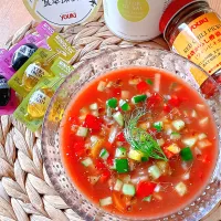 🇪🇸🍅ひんやり冷たいガスパッチョ🍅🇪🇸|にゃんぺこさん