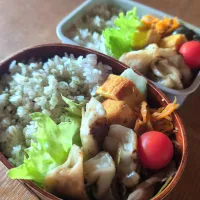 餃子弁当|まきごろうさん