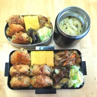 6/30 夫弁当＆高校生弁当|ゆうゆうさん