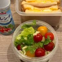 真心いきいきMCサラダ弁当|まる(丸大豆)さん