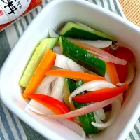 色々野菜の甘めピクルス|むぎこさん