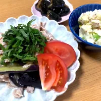 豚肉と茄子のうまだれあえ|さおりさん