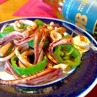 いかピー炒め🦑|おかちさん