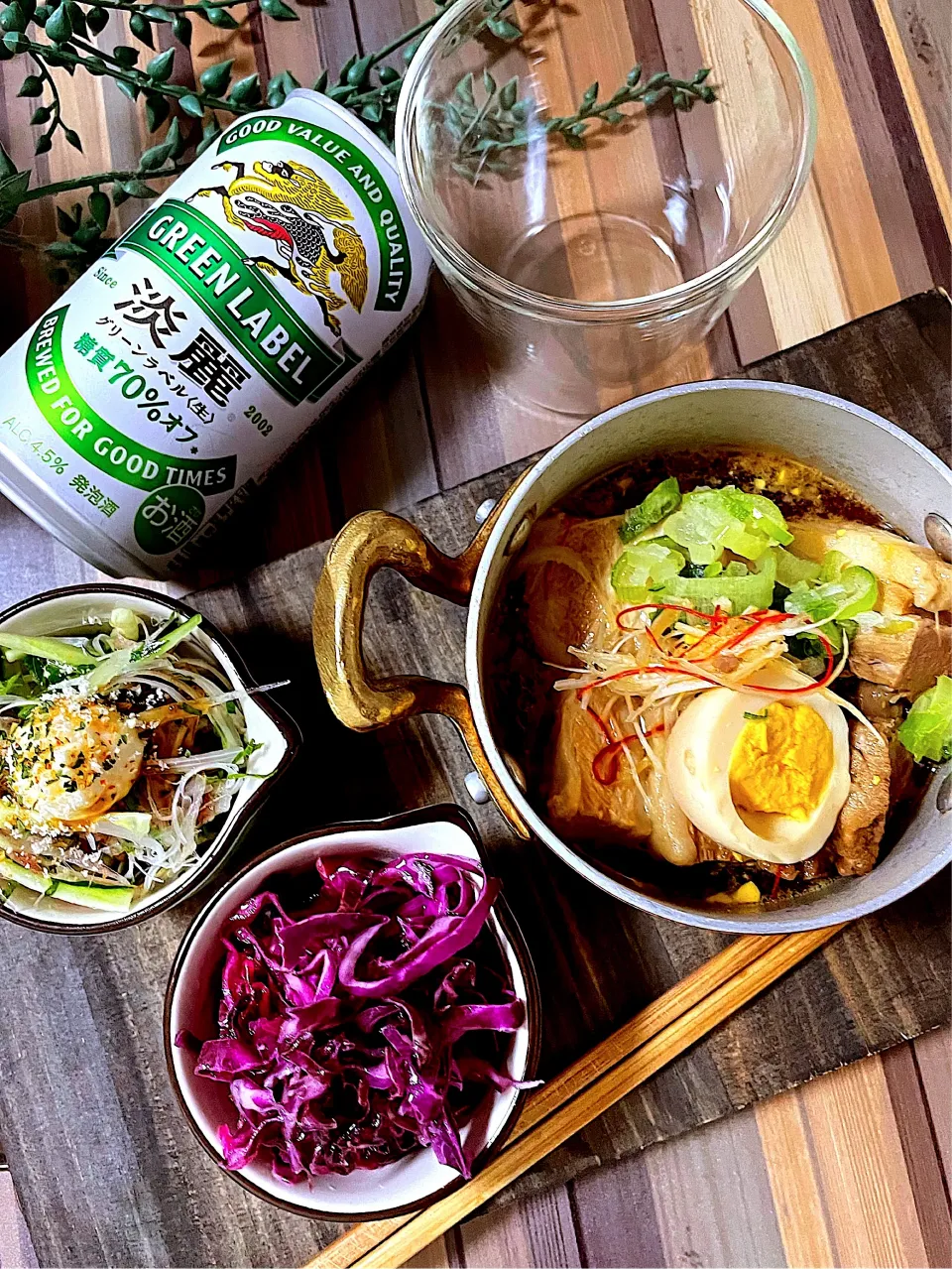 おうちでちょい飲みセット…バラの角煮|はるなさん