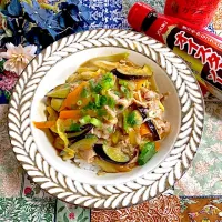 豚肉と野菜のうま煮丼風✨|ringonamaさん