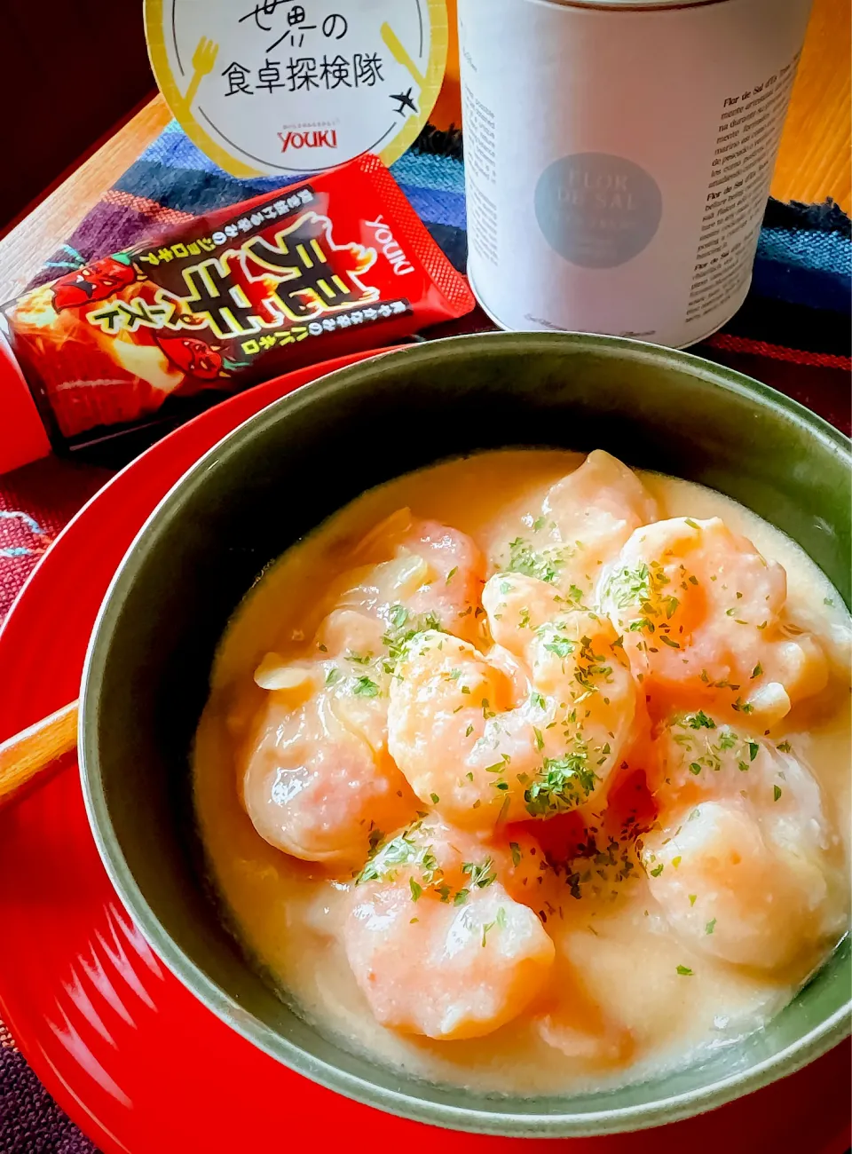 🇲🇽 サワークリームと辛味がよくあう！ハバネロココナッツシュリンプ🇲🇽|にゃんぺこさん
