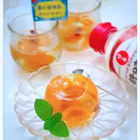 新味料 de 枇杷ゼリー🟠