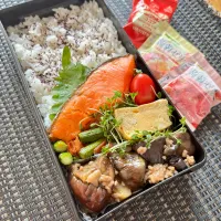 ナスと挽肉のあんかけ弁当|Abikoさん