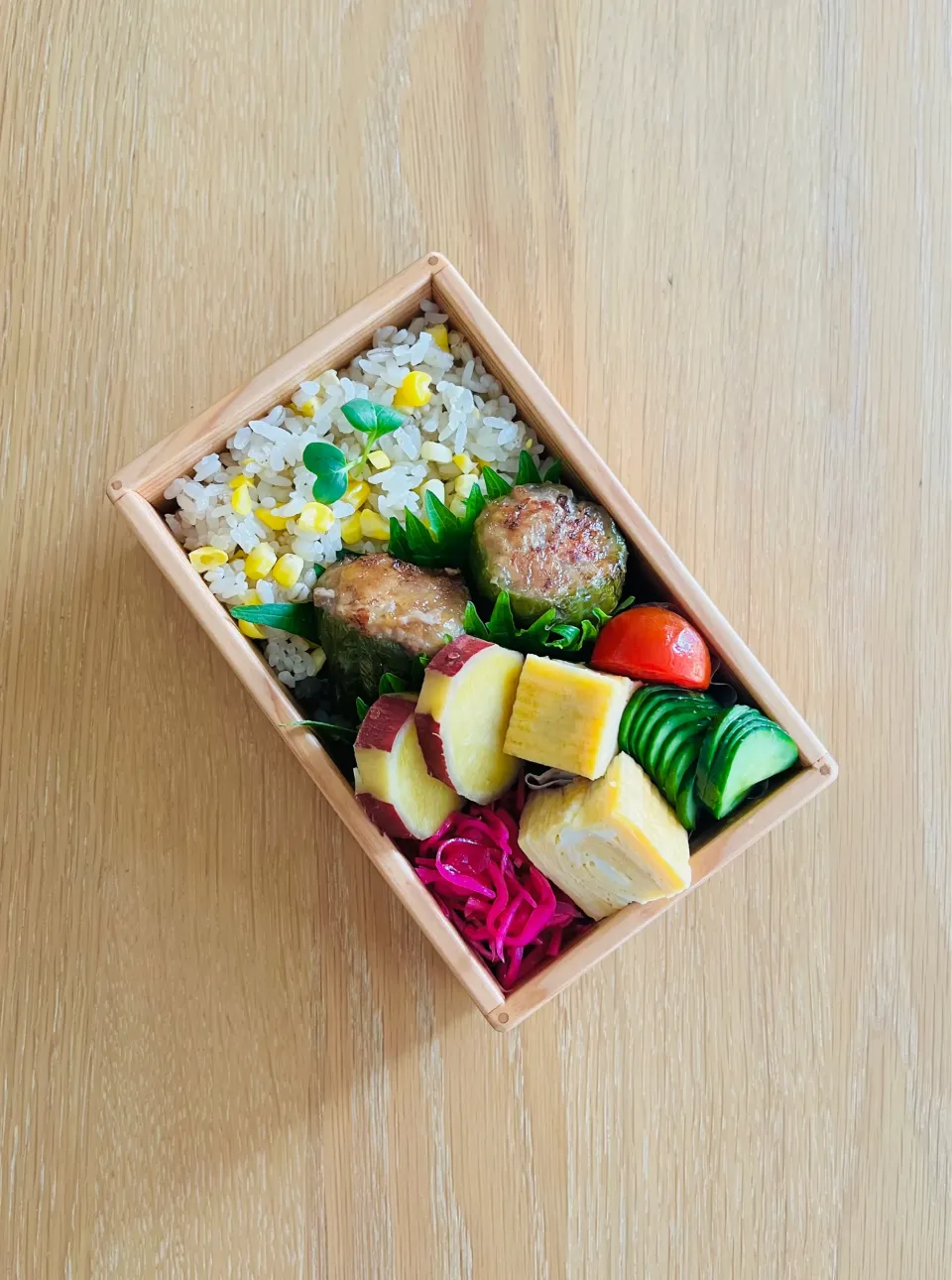 お弁当　ピーマン肉詰め🫑|kaeさん