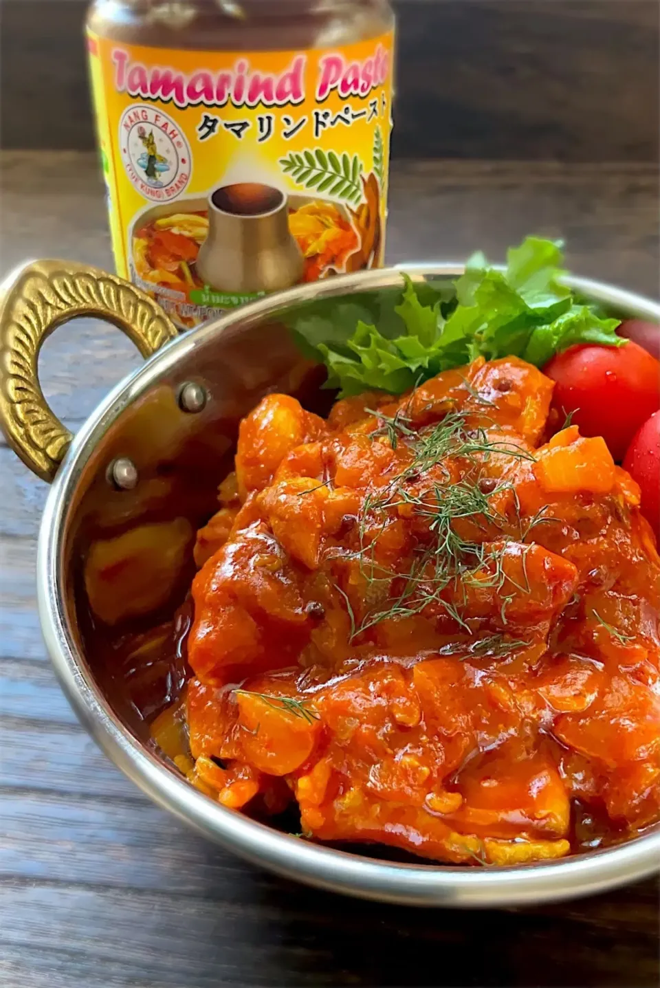 夏に美味しいタマリンドスパイスチキンカレー☀️|9421beruさん