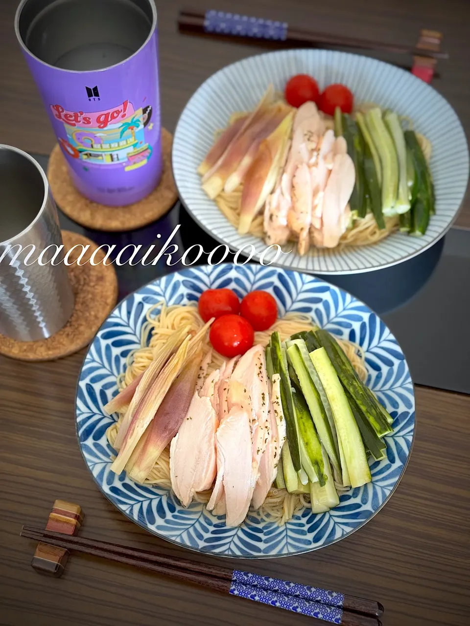 冷たい麺ランチ🎶|マイコさん