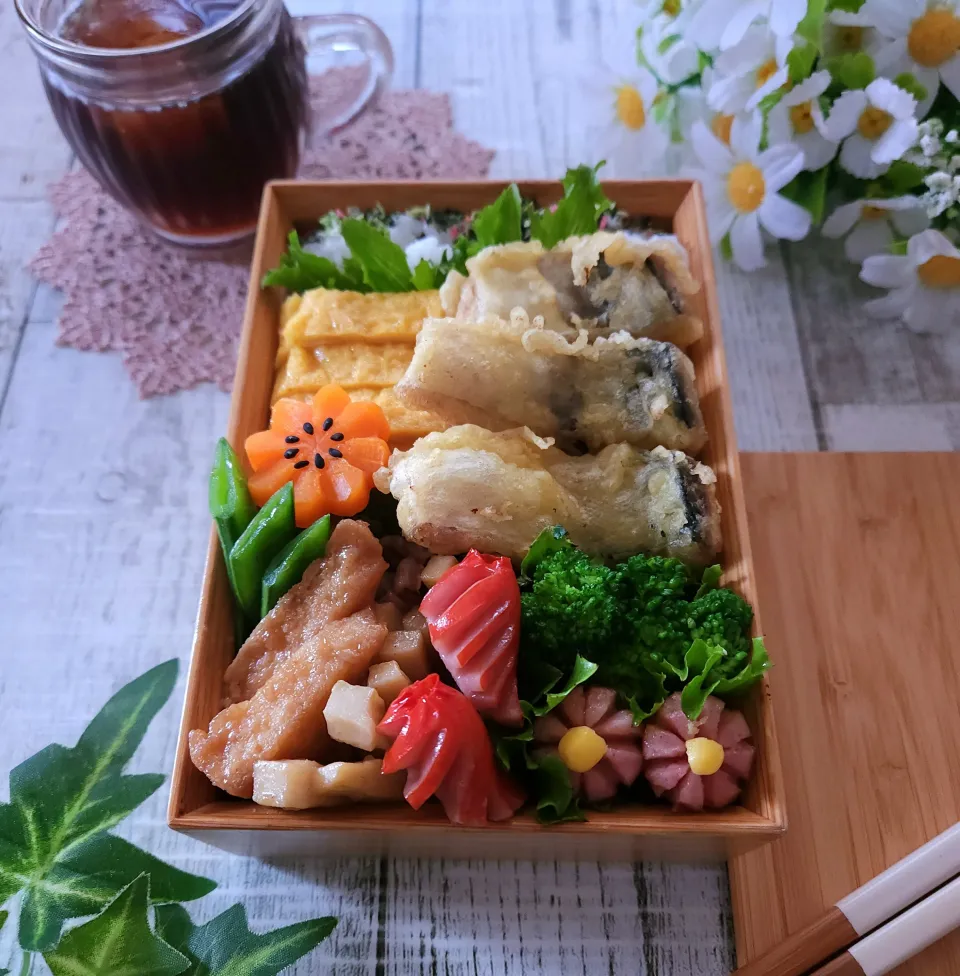 鯖天ぷら弁当|sugar beansさん