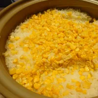 土鍋でとうもろこしご飯|cookingパパ五郎さん