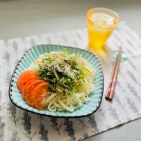 「薬味たっぷりうどん」|バシュランさん