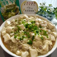 翡翠麻婆豆腐|あやめもちもちさん