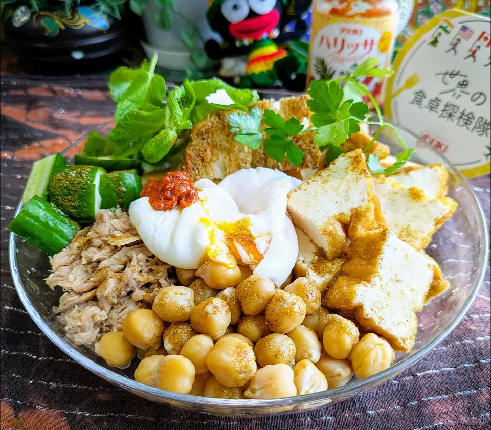 🌏『世界の食卓探検隊』🇹🇳チュニジア料理
【🇹🇳ラブラビ】
（ひよこ豆煮込み）|ayaさん