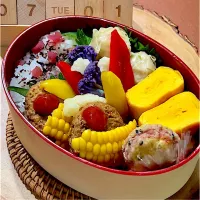 №42  お弁当　とうもろこし🌽の季節がやって来た！|こげちぃさん