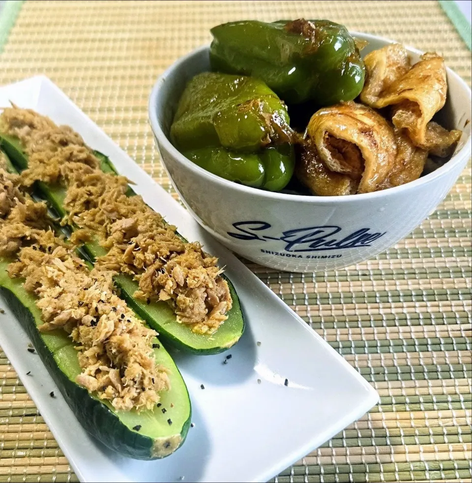 ズッキーニボート
じゅわ揚げピーマン丼|マギーさん