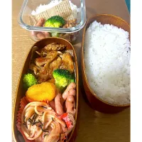 息子弁当と私弁当。|マイさん