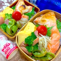 今日の夫婦弁⁽⁽ ◟(灬 ˊωˋ 灬)◞ ⁾⁾💕|桃実さん