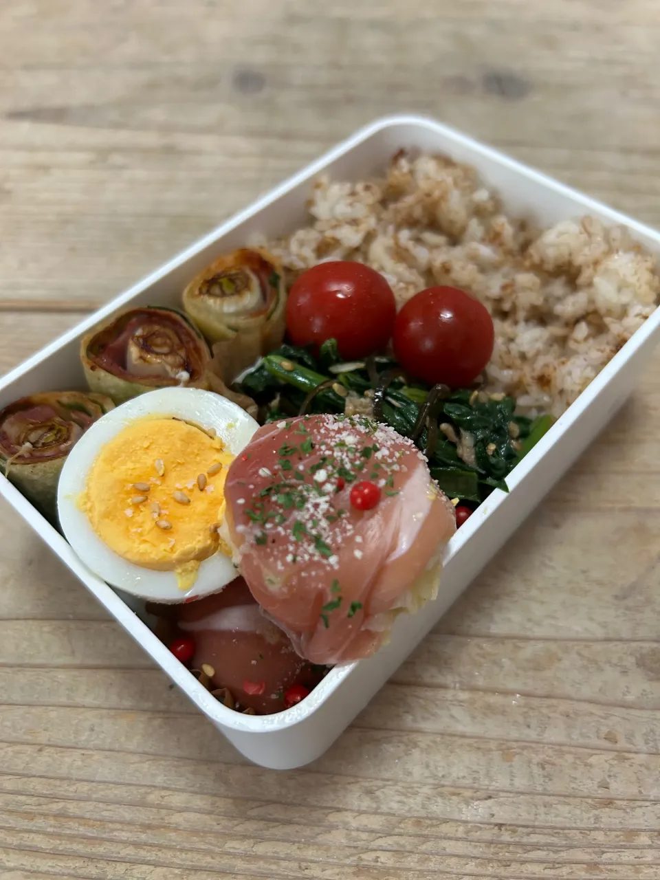生ハムポテトサラダ弁当|junさん