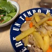 肉じゃが風の炒め物|mikanさん