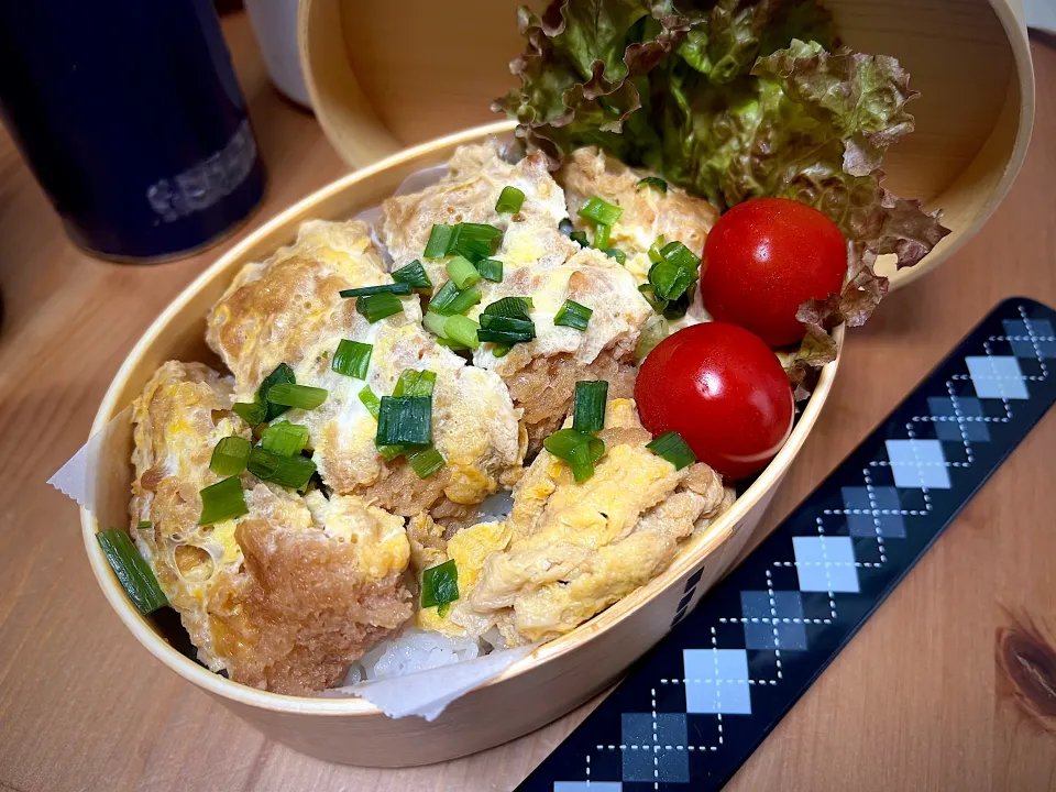 チキンカツ丼弁当|masasho's momさん