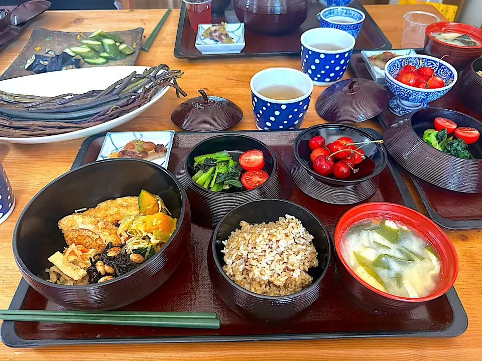 マクロビ御膳|🍊🍒ユッキー🎂🍞🍲さん
