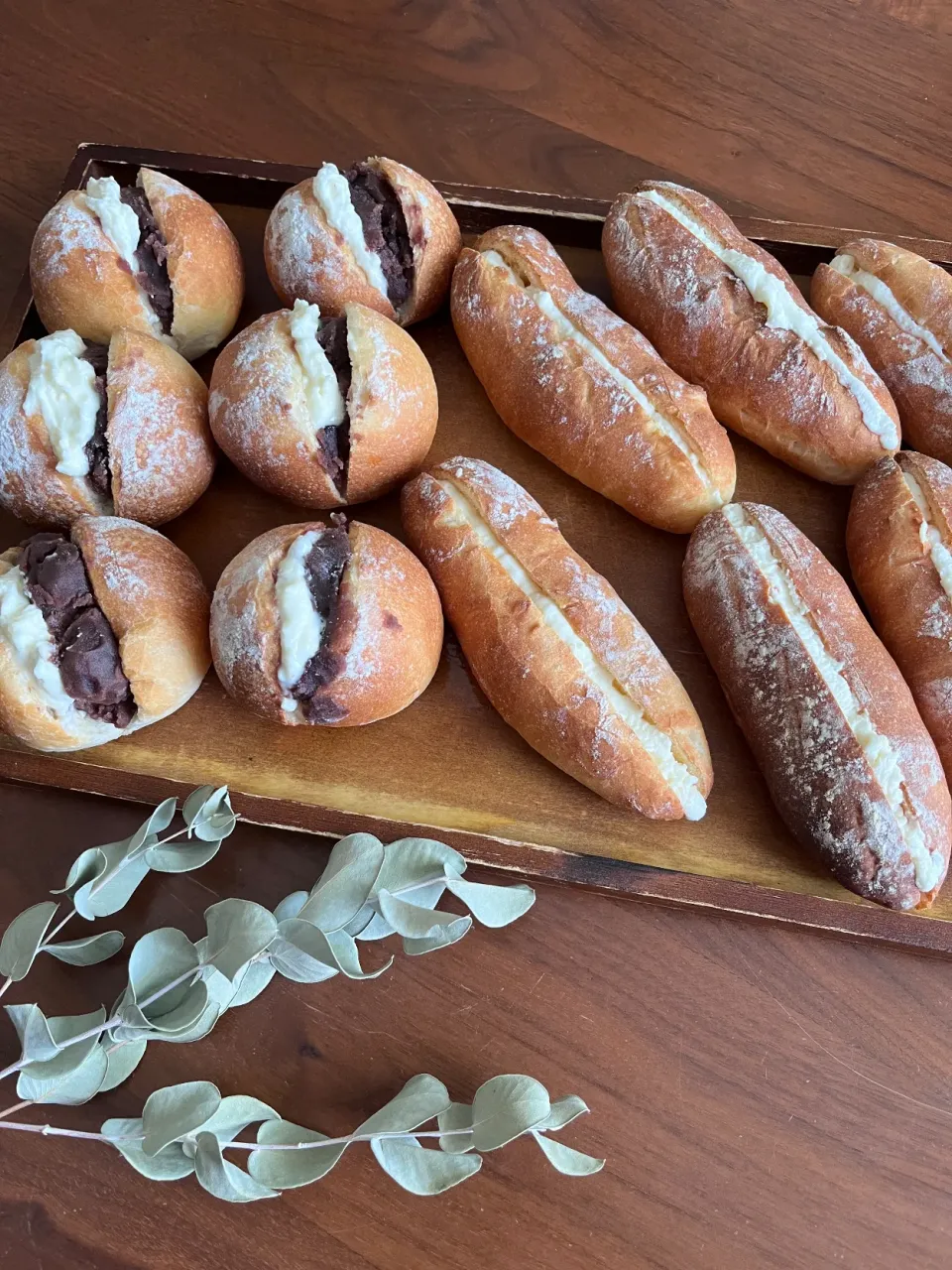 ミルクフランスとあんバターサンド|さあママさん